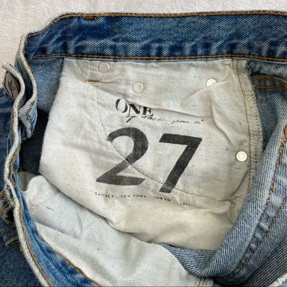 One x One Teaspoon Super Baggy Super Distressed Jeans - Picture 6 of 9